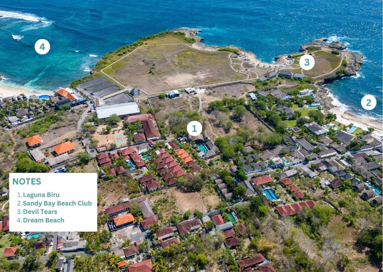 Laguna Biru Lembongan Exterior foto